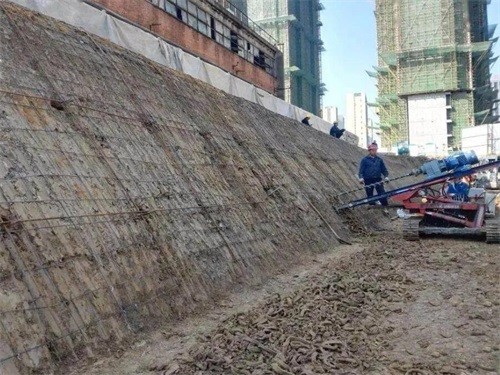 黑山建筑边坡支护